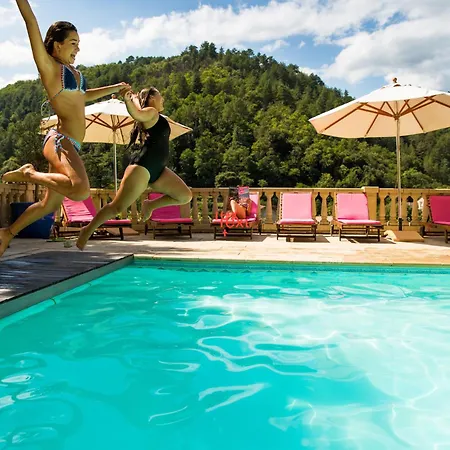 Aimee Luxury With Heated Pool Frühstückspension Vals-les-Bains